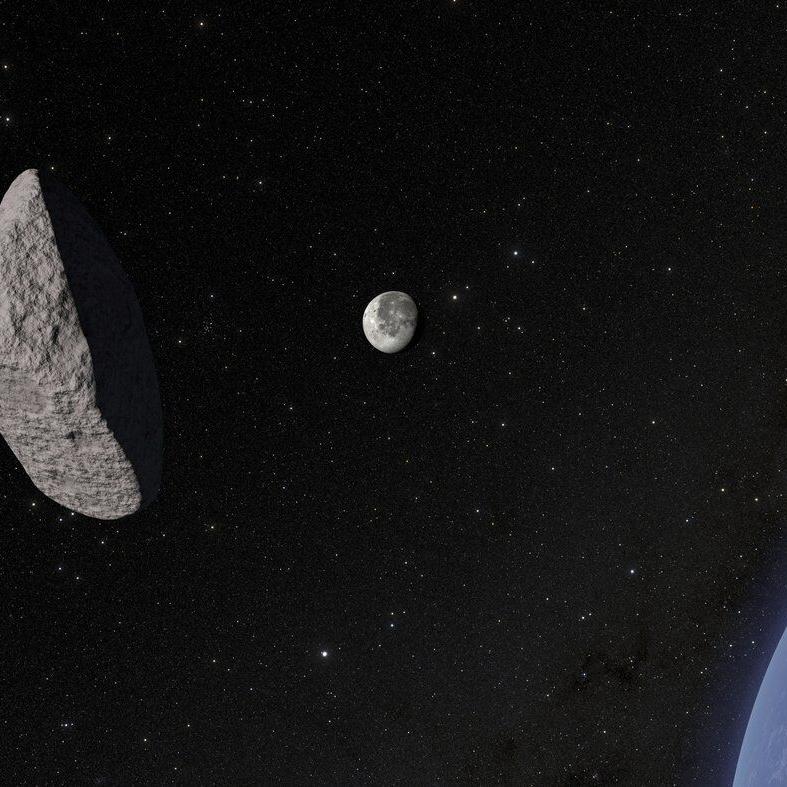 New observations show the asteroid that won't hit Earth resembles a spinning hockey puck